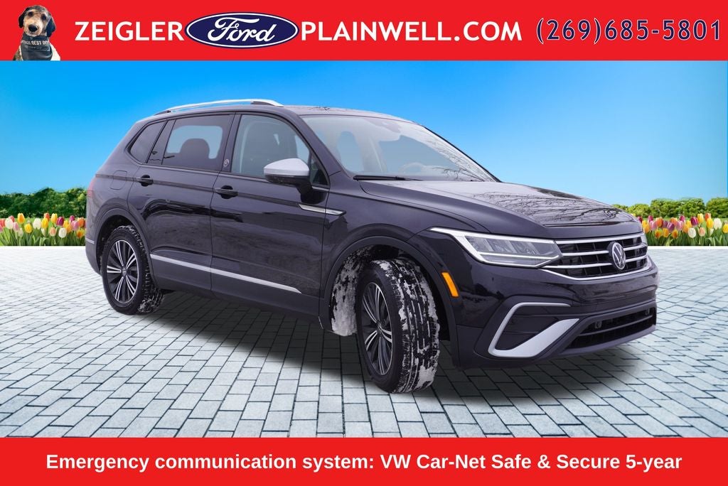 2024 Volkswagen Tiguan 2.0T Wolfsburg Edition Panoramic Moonroof Heated Leather Rear Camera 3rd