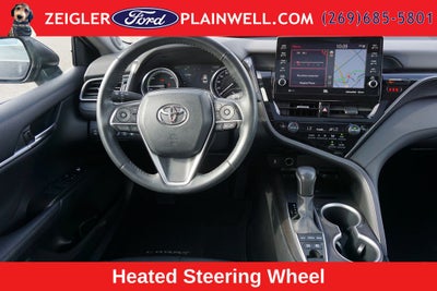 2022 Toyota Camry Hybrid XLE Leather Power Moonroof Rear Camera