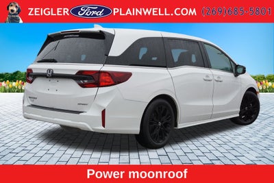 2025 Honda Odyssey Sport-L Sport L Black Edition Power Moonroof Leather Multi