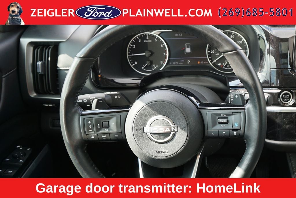 2023 Nissan Pathfinder SL Premium Pkg Panoramic Roof H Leather Bose 360 Came