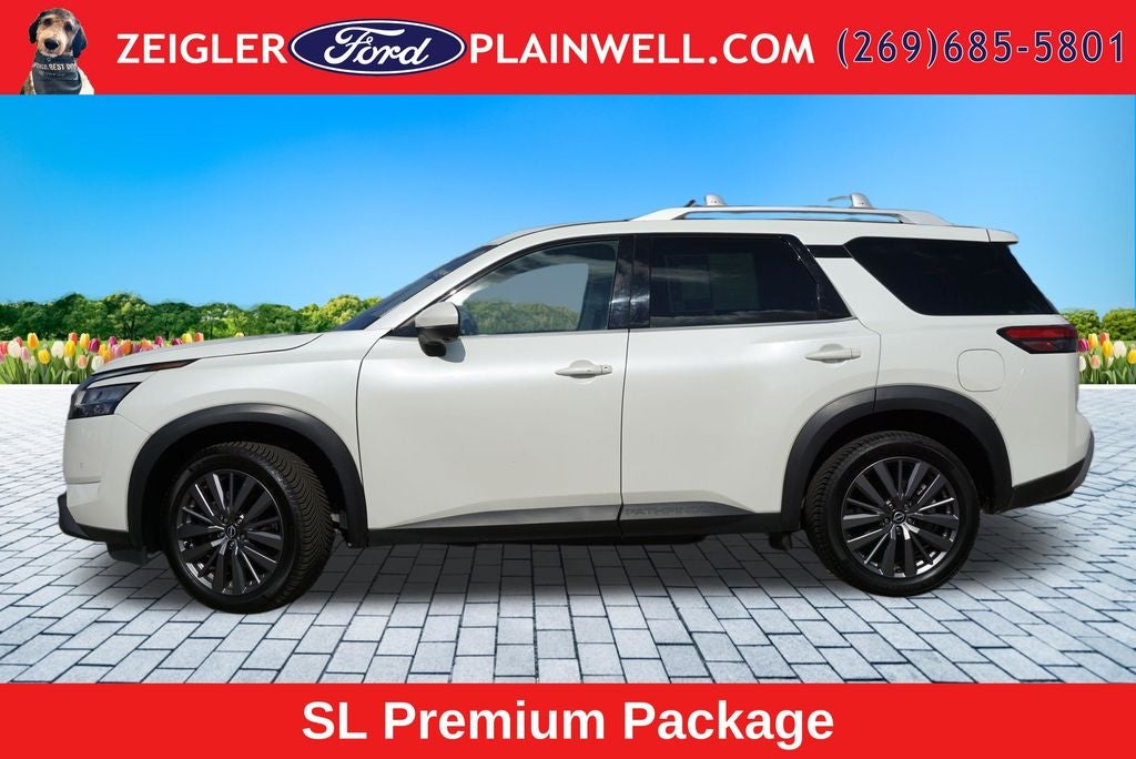 2023 Nissan Pathfinder SL Premium Pkg Panoramic Roof H Leather Bose 360 Came