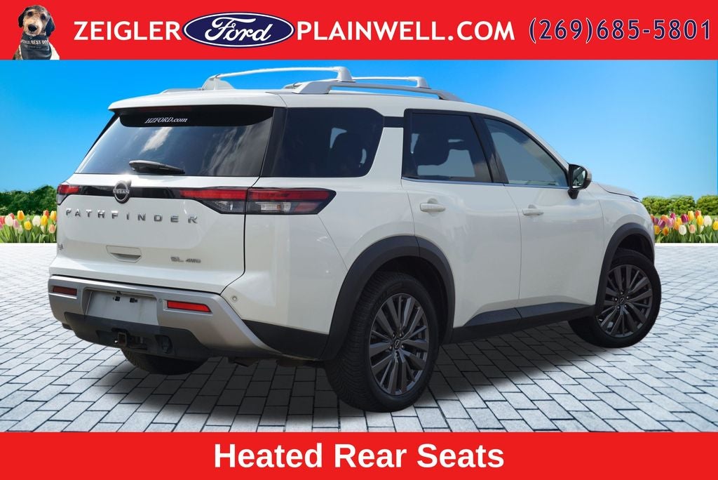 2023 Nissan Pathfinder SL Premium Pkg Panoramic Roof H Leather Bose 360 Came