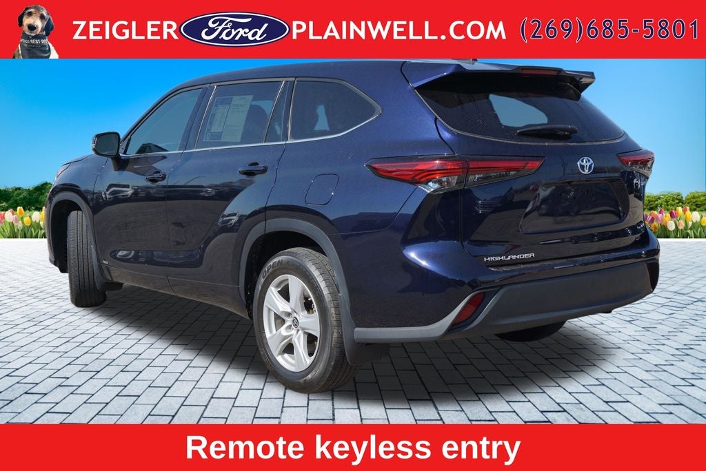 2022 Toyota Highlander Hybrid LE AWD REAR CAMERA