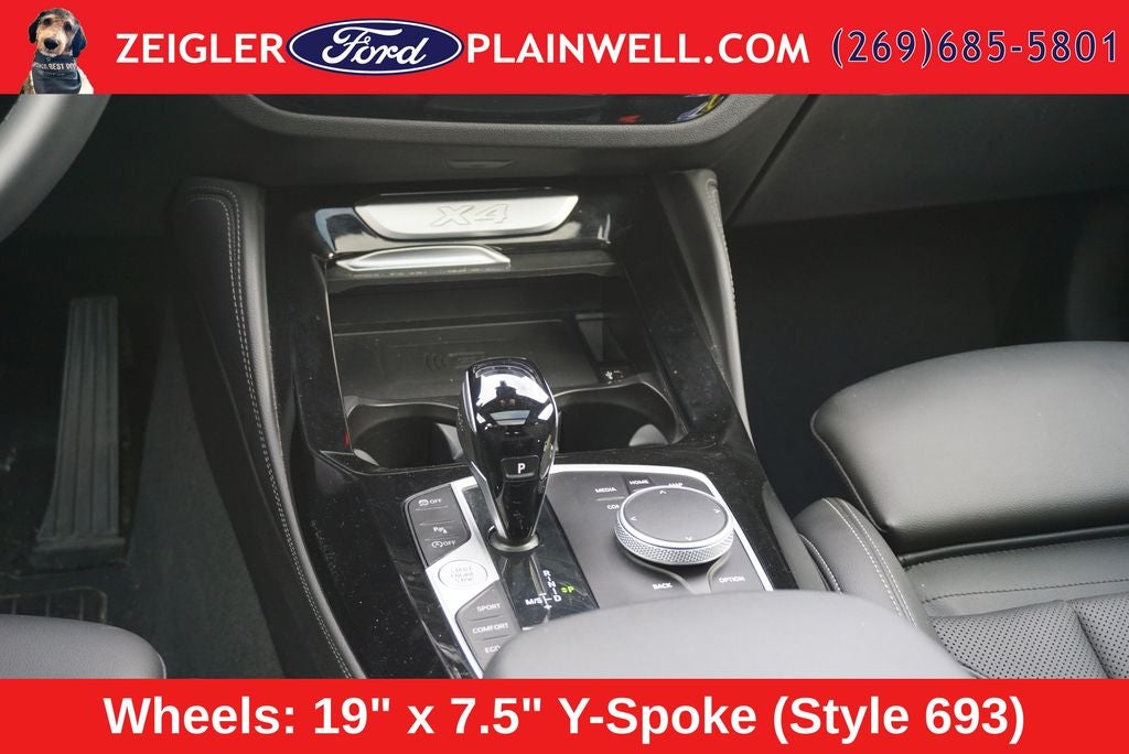 2025 BMW X4 xDrive30i AWD Power Moonroof Nav Heated Leather 19" Y Spoke