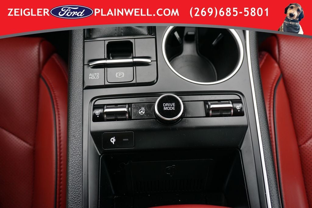 2023 Kia K5 GT-Line AWD GT LINE PREMIUM PKG PANOROOF RED LEATHER
