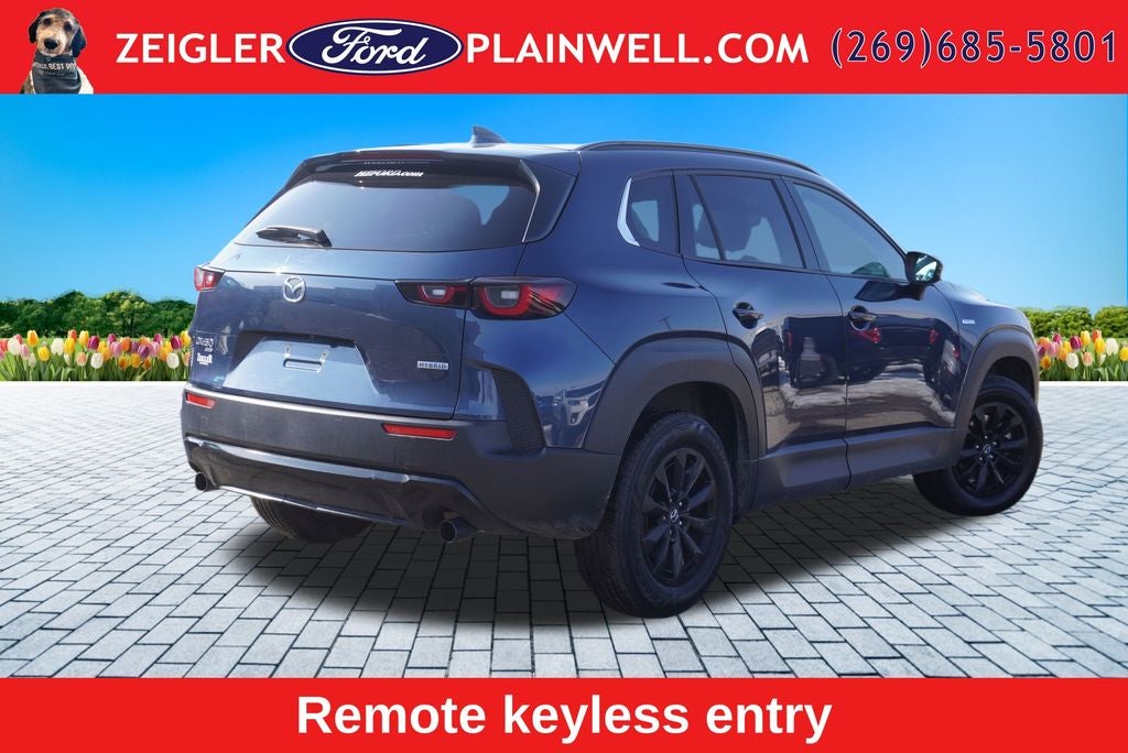 2025 Mazda Mazda CX-50 Hybrid Premium 4x4 Panoramic Moonroof Heated Leather Lane Departu