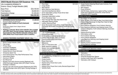 2023 Buick Encore GX Essence