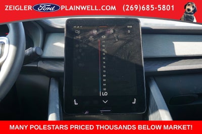 2024 Polestar 2 Long Range Dual Motor AWD Pilot Pkg Heated Seats Navigation Rear Camera