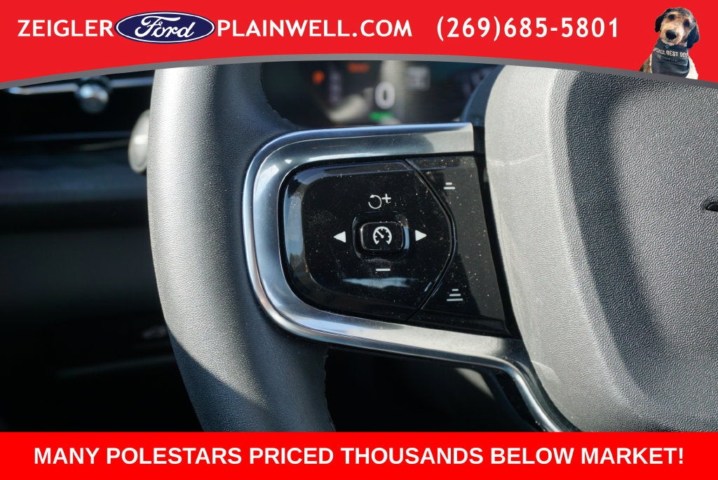 2024 Polestar 2 Long Range Dual Motor AWD Pilot Pkg Heated Seats Navigation Rear Camera