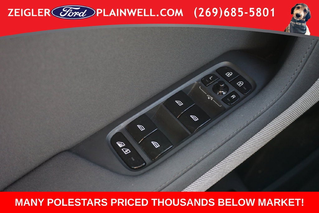 2024 Polestar 2 Long Range Dual Motor AWD Pilot Pkg Heated Seats Navigation Rear Camera