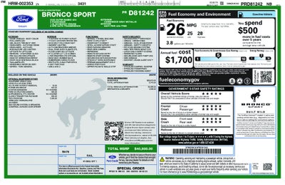 2023 Ford Bronco Sport Outer Banks