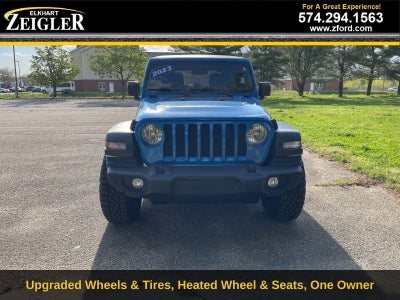 2023 Jeep Wrangler Sport Wheel and Tire Upgrade!!!