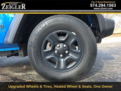 2023 Jeep Wrangler Sport Wheel and Tire Upgrade!!!