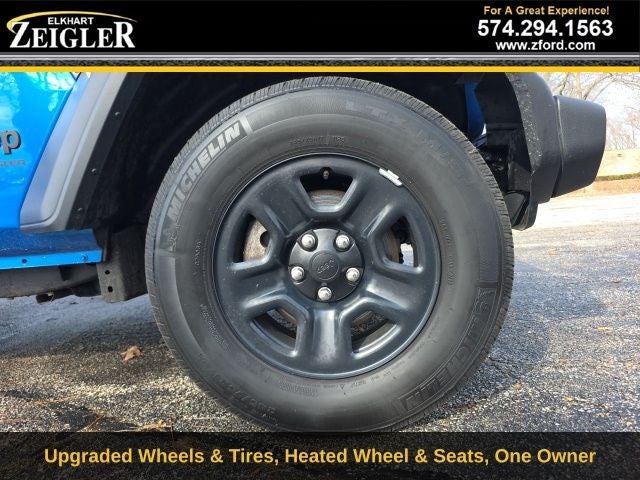 2023 Jeep Wrangler Sport Wheel and Tire Upgrade!!!