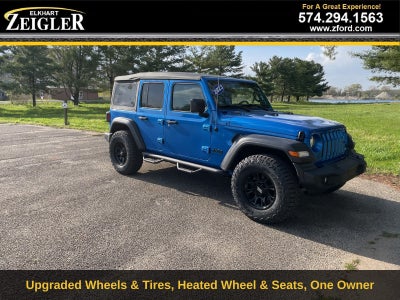 2023 Jeep Wrangler Sport Wheel and Tire Upgrade!!!