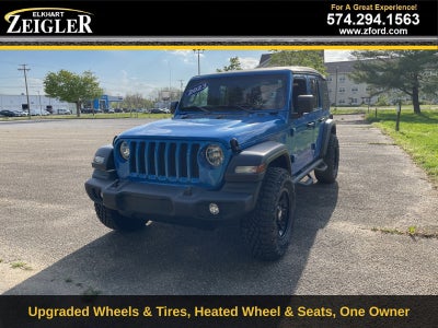 2023 Jeep Wrangler Sport Wheel and Tire Upgrade!!!