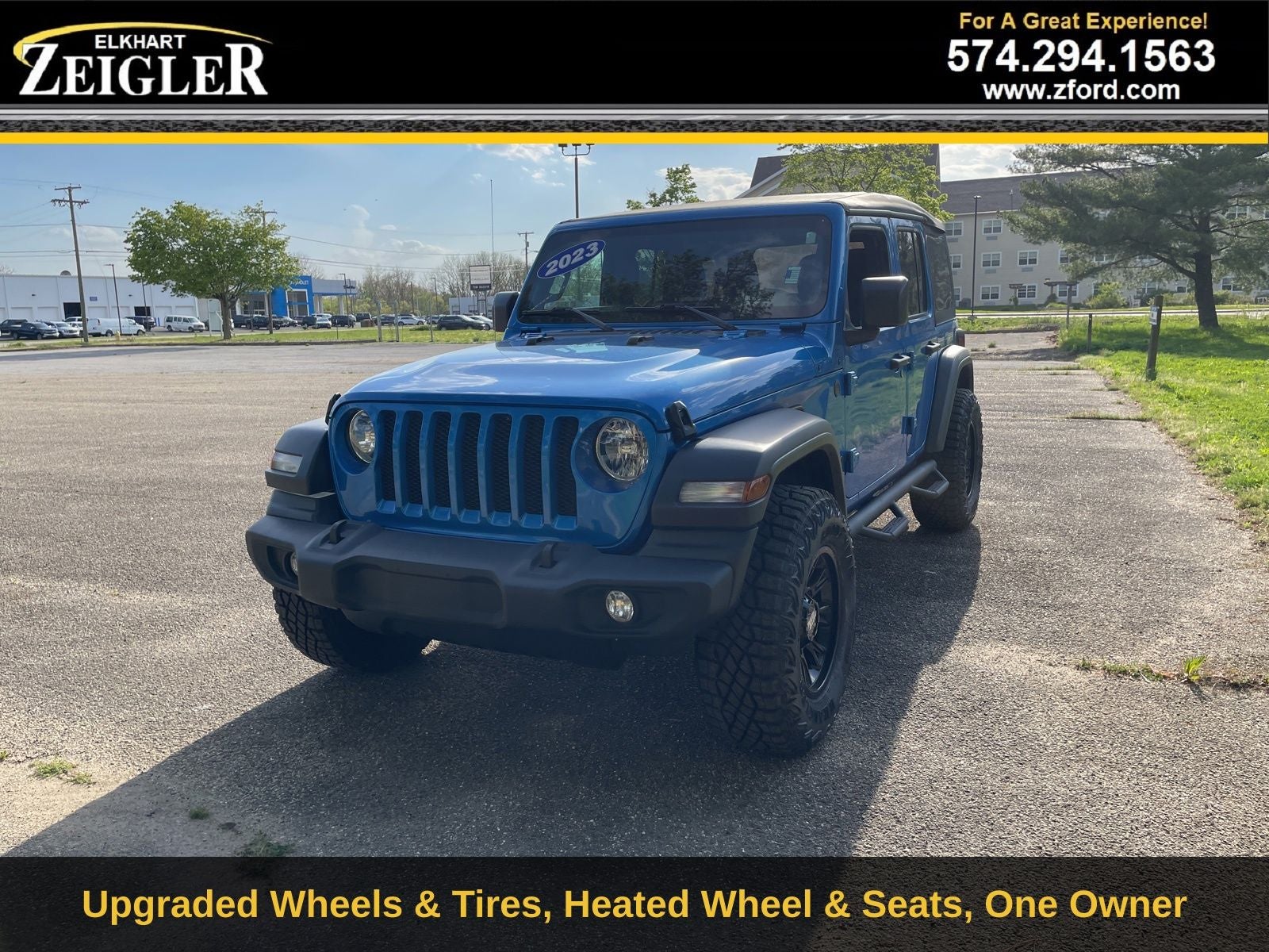 2023 Jeep Wrangler Sport Wheel and Tire Upgrade!!!