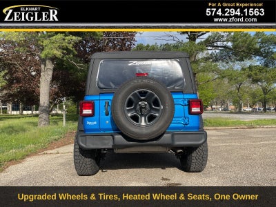 2023 Jeep Wrangler Sport Wheel and Tire Upgrade!!!