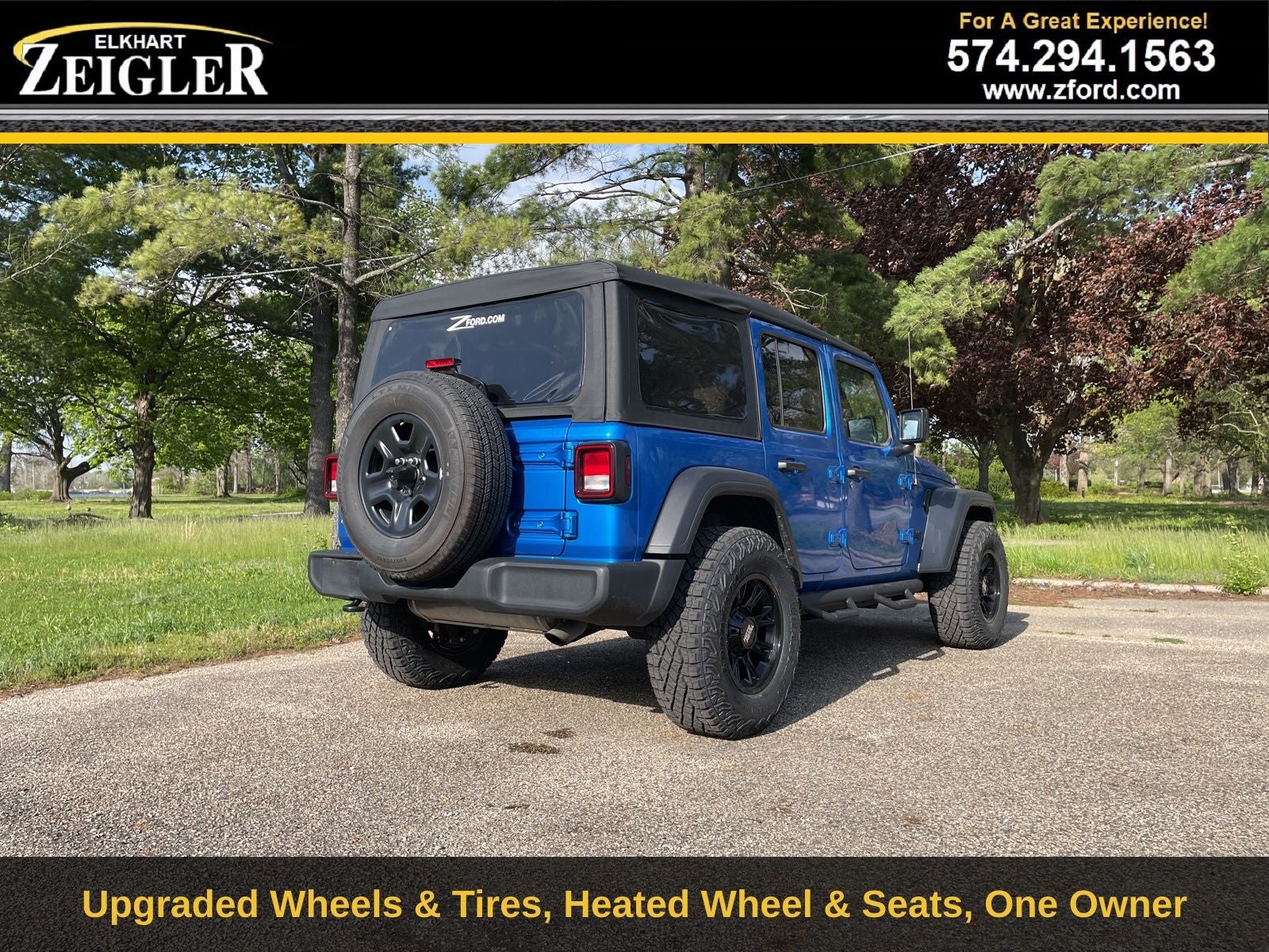 2023 Jeep Wrangler Sport Wheel and Tire Upgrade!!!