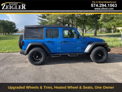 2023 Jeep Wrangler Sport Wheel and Tire Upgrade!!!