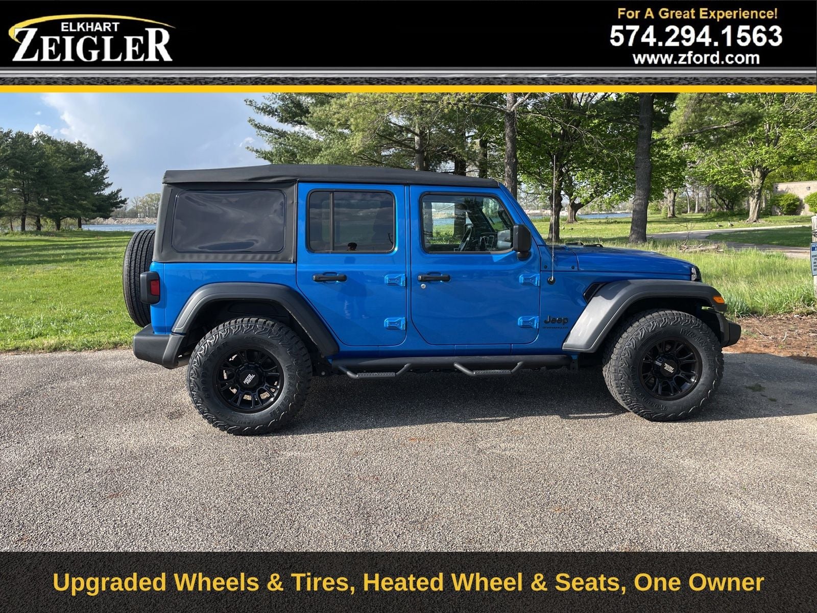 2023 Jeep Wrangler Sport Wheel and Tire Upgrade!!!